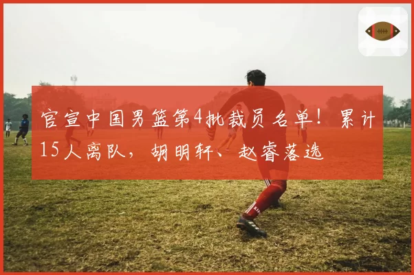 官宣中国男篮第4批裁员名单!累计15人离队,胡明轩、赵睿落选